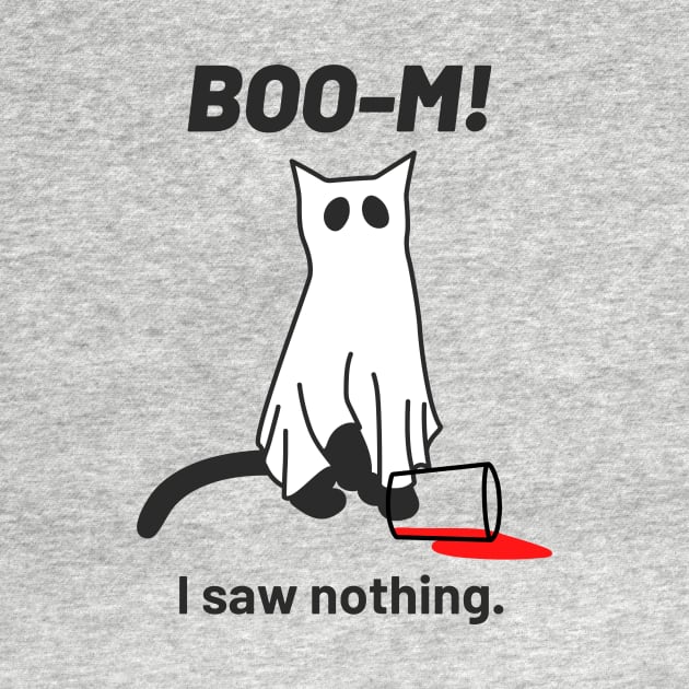 Boo-m Ghost Cat by TheMavenMedium